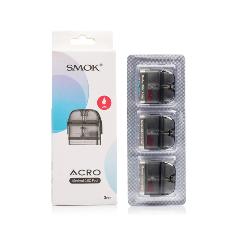 SMOK ACRO MESHED 0.8 POD 3CT