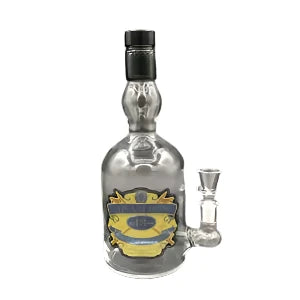 9 Inch Chivase Glass Liquor Bottle Bong