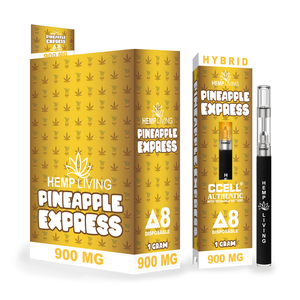 REMEDY 900MG DELTA8 DISPOSABLE PINEAPPLE EXPRESS SATIVA DOMINAT HYBRID