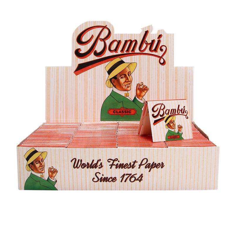 Big Bambu Cigarette Papers 100pc Display