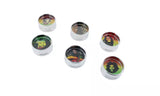 Bob Marley Mini Metal Tobacco Pipe Set - 3 Piece Set