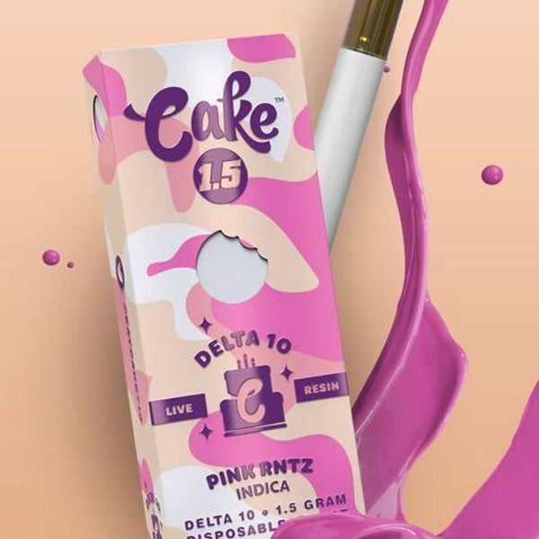 CAKE Live Resin Delta 10  1.5 Gram DISPOSABLE DEVICE