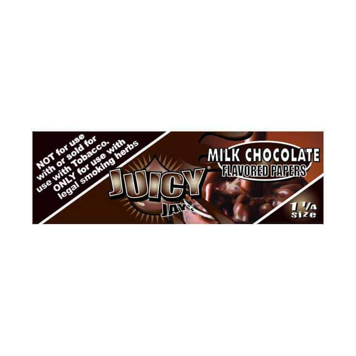 ROLLIG PAPERS:JUICY JAY 1 1/4 MILK CHOCOLATE