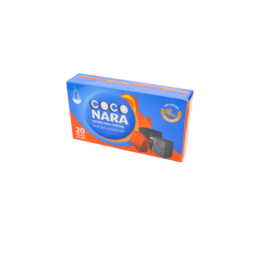 COCO NARA COCONUT SHELL CHARCOAL 20 PIECS
