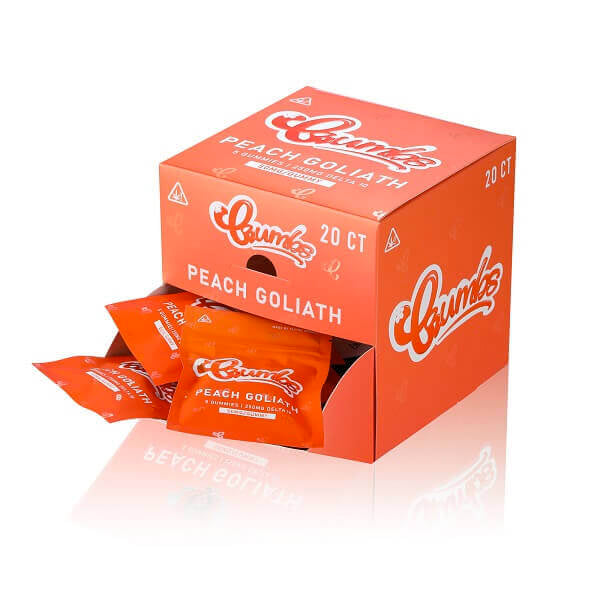 Flying Monkey Delta 10 Gummies - Peach Goliath