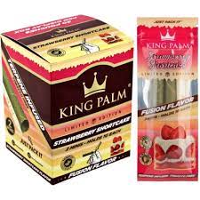 King Palm Flavored Mini Size Hand Rolled Leaf - Display Of 20 Packs
