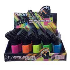 Sky Torch Mini Swivel Angle Torch Neon