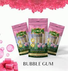Bubble Gum Pre Rolled Cone by OME Palm Leaf