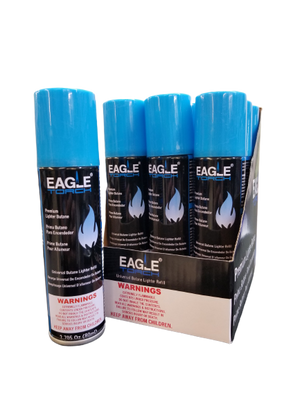 EAGLE UNIVERSAL BUTANE LIGHTER REFILL 2.705 OZ 80 ML 12/CT