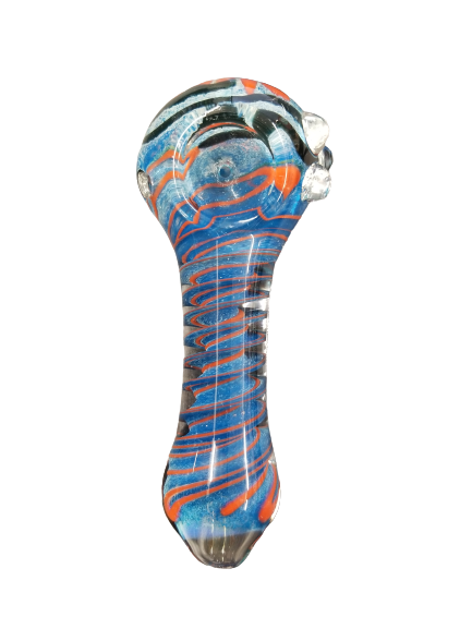 HAND PIPE:HAND PIPE WITH COLOR CHANGING AND WITH 3 DOTS
