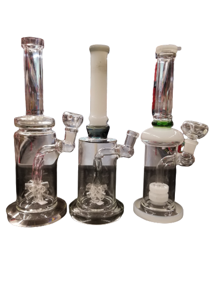 GLASS WATER PIPE SMALL/MID/AVRG