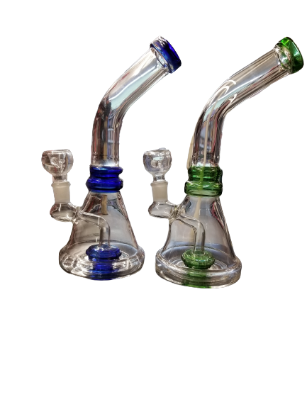 GLASS WATER PIPE MID HORN