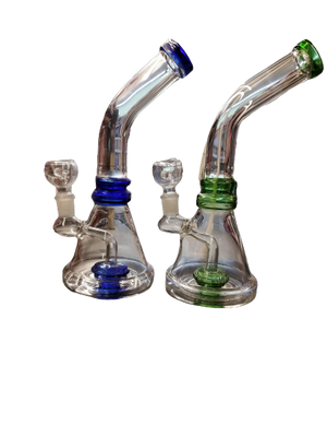 GLASS WATER PIPE MID HORN