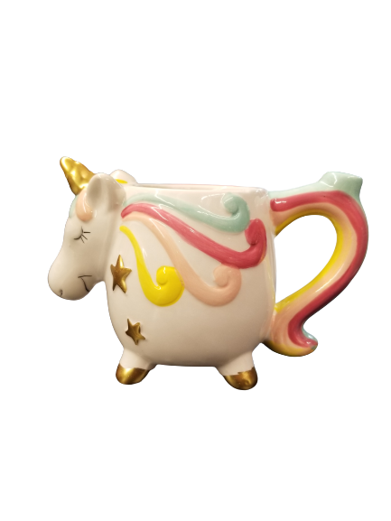 FASHION CRAFT  CERAMIC MAGICAL UNICORN  MUG