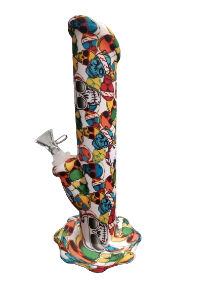 SILICONE WATER PIPE R&M 12IN