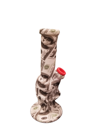 Silicone Skull Bong Detachable Water Pipe 11 Inch