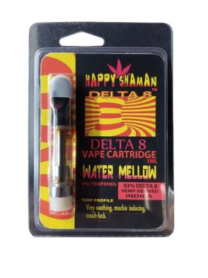HAPPY SHAMAN DELTA8 1M WATER MELLOW
