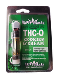 HAPPY SHAQMAN THC-O COOKIES & CREAM 1000MG 1 ML SATIVA