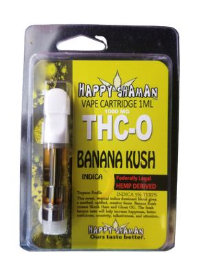 HAPPY SHAMAN THC-O BANANA KUSH 1ML