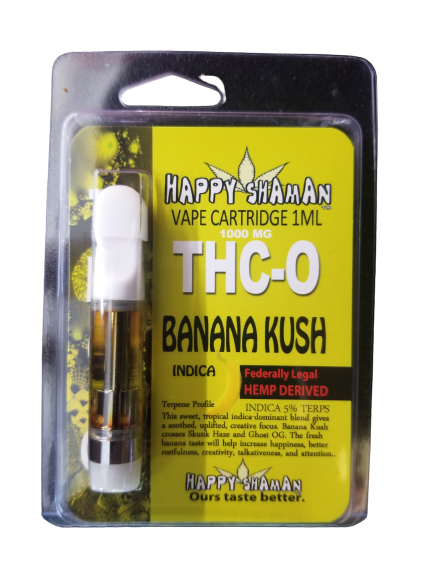 HAPPY SHAMAN THC-O BANANA KUSH 1ML