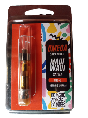 OMEGA CART  THC-O 1G MAUI WAUI ( 1327 )