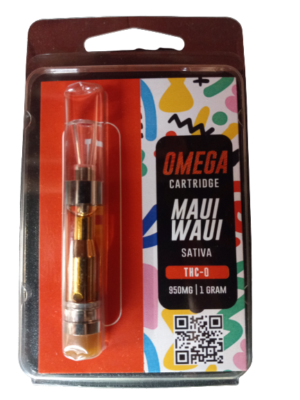 OMEGA CART  THC-O 1G MAUI WAUI ( 1327 )
