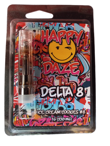 HAPPY DAZE 1 GRAM DELTA 8 ICE CREAM COOKIES