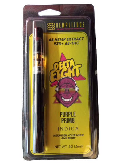 DELTA 8:HEMPLITUDE-DEKTA8-CRT-AND BODY-PURPLE PRIM8
