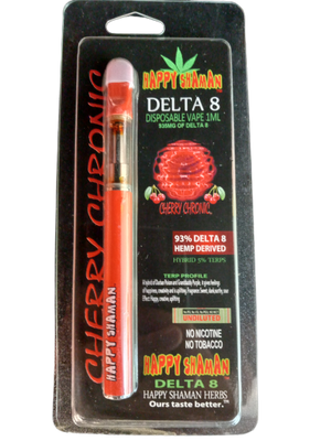 Invalid:HAPPY SHAMAN DELTA8 CART & PEN CHERRY CHRONIC
