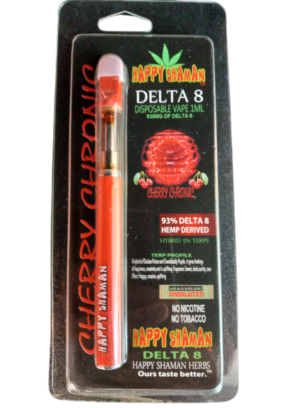 Invalid:HAPPY SHAMAN DELTA8 CART & PEN CHERRY CHRONIC