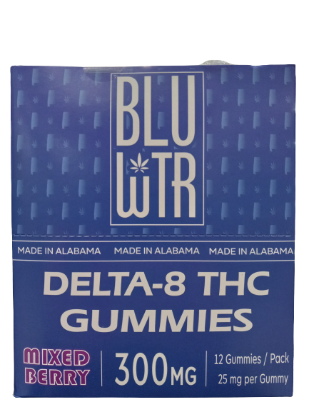 BLUWTR HEMP GUMMIES 300MG DELTA 8 / 10 PACK