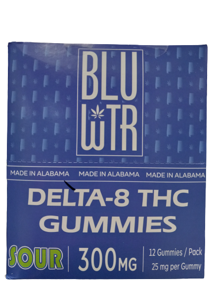 BLUWTR HEMP GUMMIES 300MG DELTA 8 / 10 PACK