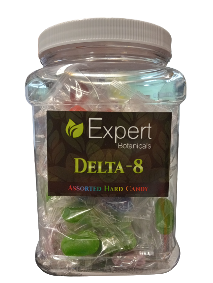 expert botanicals delta-8 assorted heard candy