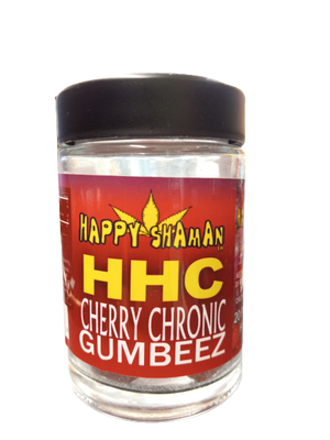 HAPPY SHAMAN HHC CHERRY CHRNIC 20 PIECES OF 25 MG 500 MG