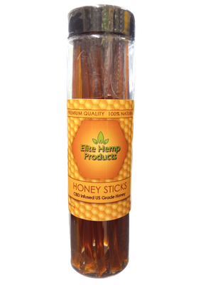 ELITE HEMP CBD INFUSED HONEY STICKS