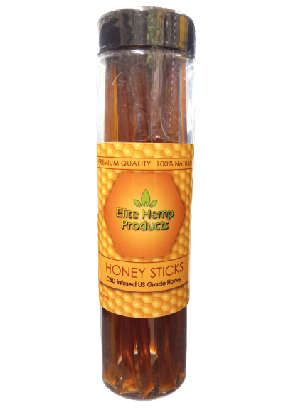 ELITE HEMP CBD INFUSED HONEY STICKS