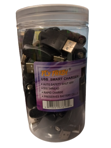 FLY FRESH USB SMART CHARGER 50 PCS