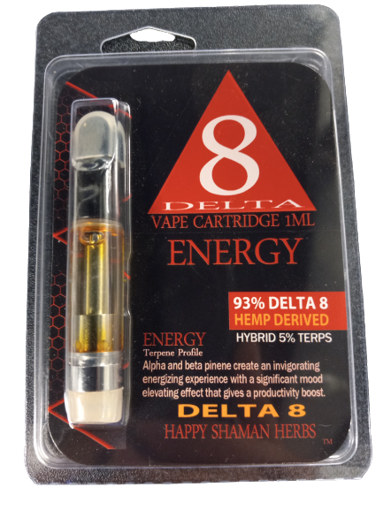 DELTA 8:DELTA8-VAPE CARTRIDGE 1 ML-ENRGY