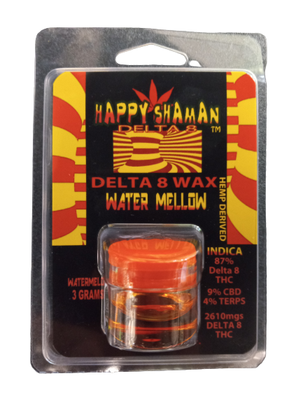 HAPPY SHAMAN WAX 3G DELTA 8 WATER MELLON