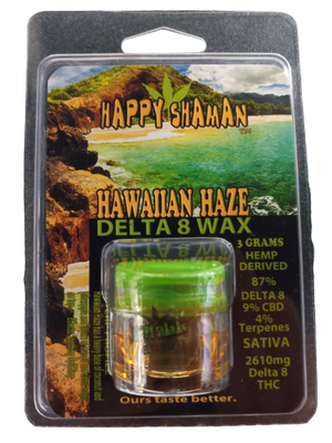 HAPPY SHAMAN D8 WAX HAWAIIAN HAZE 3G
