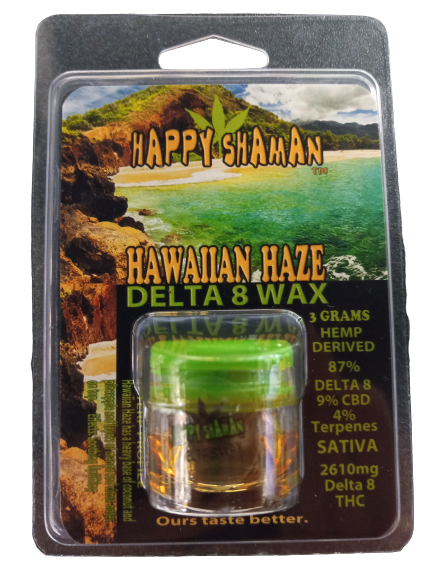 HAPPY SHAMAN D8 WAX HAWAIIAN HAZE 3G