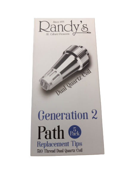 RANDY'S REPLACEMENT TIPS GENERATION 2 DUAL QUARTZ COIL
