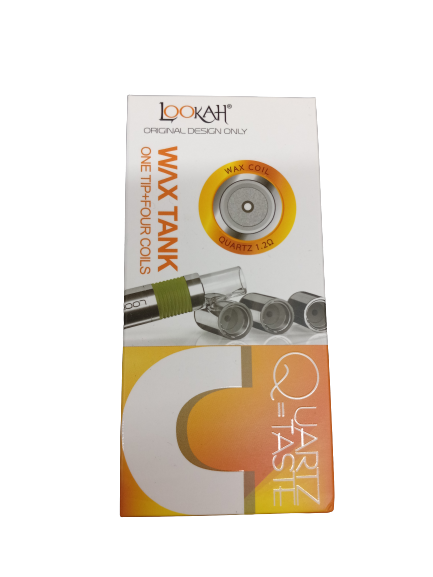 LOOKAH WAX TANK 510 THREAD ATOMIZERS - 1 TIP AND 4 COILS C