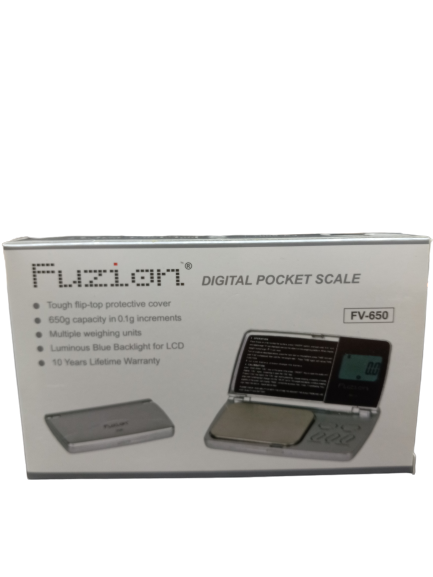 Fuzion Global FV-650 Digital Pocket Scale 650g x 0.1g