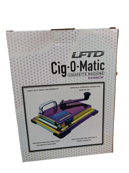 LFTD CIG-O-MATIC CIGARETTE MACHINE RAINBOW