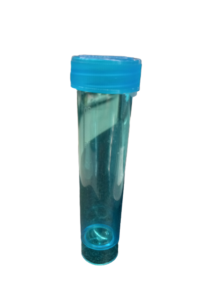 SCORPION CAP BLUE  PLASTIC TUBE 27"X120