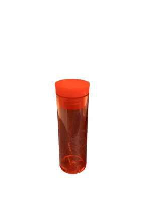 RED PLASTIC ROUND FLIP CAP
