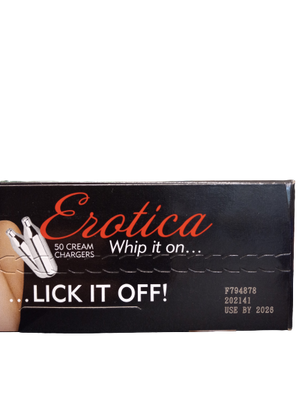 EROTICA 50 CREAM CHARGERS