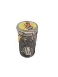 GLASS CHIP TOP JAR SMALL