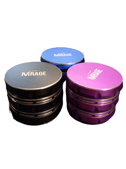 TOBACCO GRINDER 55 MM WITH WINDOS